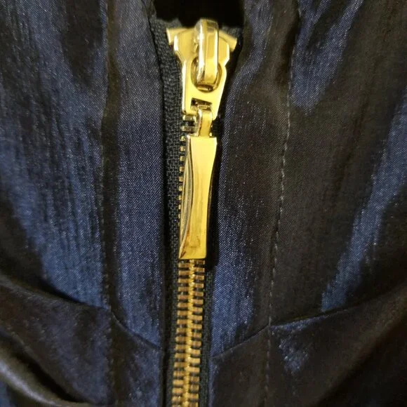 Joseph Ribkoff Midnight Blue Ruched Dress - Picture 7 of 13